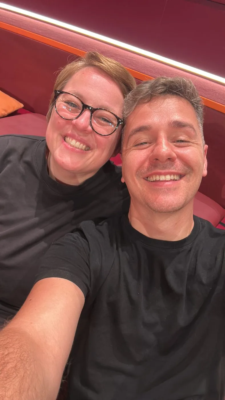 Cari und Mathias in Berlin